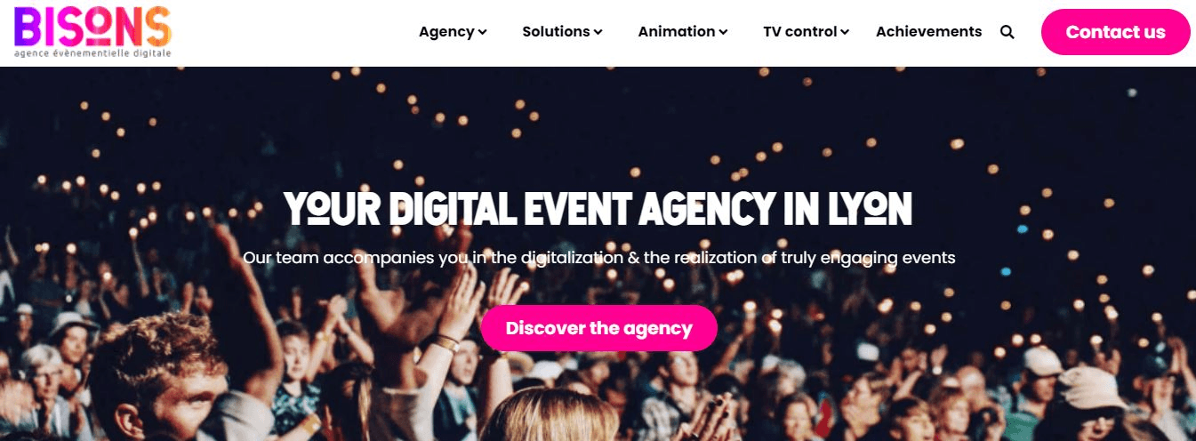 null Agence Bisons website